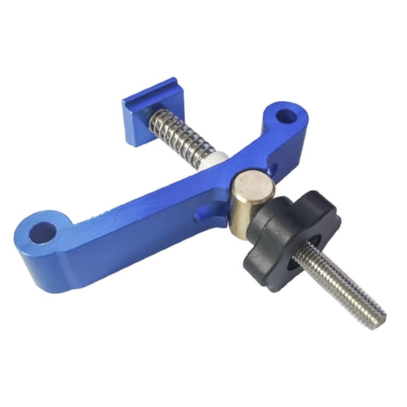 Aluminum T-shaped Clamp Hold Down Clamp Woodworking T-slot T-Tracks Clamp Woodworking Tool Desktop Quick Acting