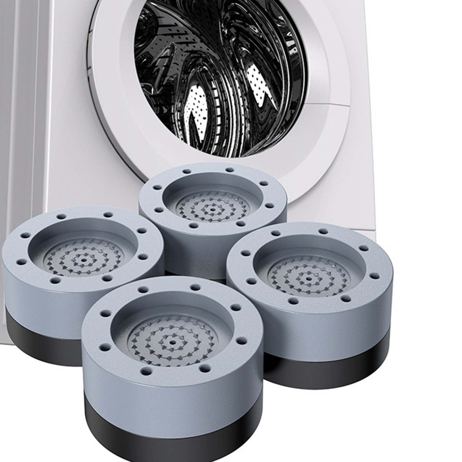 4pcs Washing Machine Shock Pad Heightening Rubber Feet for Refrigerator Household Appliance,1.38in