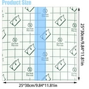 Waterproof Wound Bandage,Happon 10 Pcs 9.84*11.81in Shower Waterproof Patch Transparent Adhesive Bandage,Transparent Stretch Adhesive Bandage for Wound Dressing, Swimming, Shower