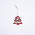 thumbnail image 2 of 8 piezas de adornos colgantes creativos para árbol de Navidad, forma de estrella, corazón de coche, adorno de madera para fiesta de Navidad, Año Nuevo 2022, 1 regalo de Papá Noel, 2 of 5