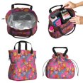 thumbnail image 2 of Pioneer Flower Floral Print Pattern Drawstring Lunch Bag Women - Drawstring Lunch Bag Insulated for Work Office - Stain-Resistant Large Lunchbags for Women with Multi-Pockets, 2 of 6