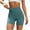 Green women high waisted running shorts a1, variant on Cagogo Women's High Waisted Quick Dry Sport Shorts Slim Fit Casual Workout Athletics Running Yoga Gym Shorts Summer Activewear Beach Lounge Trousers, Wine 2XL