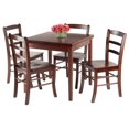 thumbnail image 4 of Winsome Pulman 5-Piece Set Extension Table with Ladder Back Chairs - 94535, 4 of 9