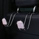 thumbnail image 4 of 2 ganchos para reposacabezas de coche con diamantes de imitación para bolso y monedero Vistoso, 4 of 8