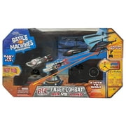 Battle Machines Remote Control Air vs Land R/C Helicopter & Gun Tower Shoot Heli
