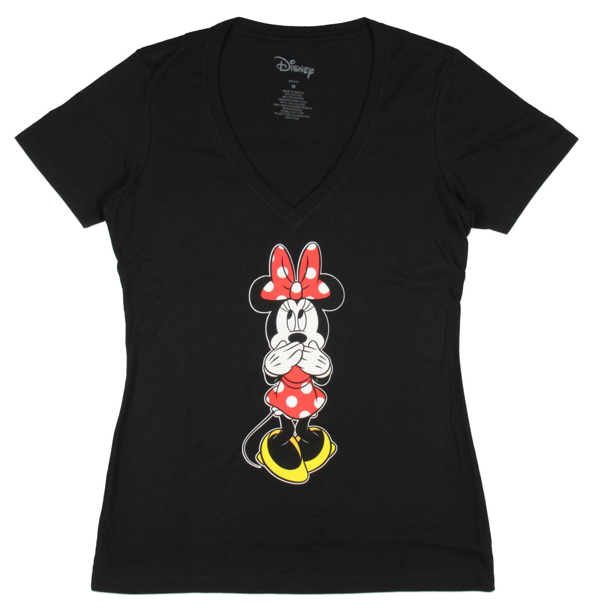 White Small Disney Junior/'s Minnie Love Valentine Tee Shirt