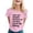 Pink, variant on Womens Tees Loose Fit Sarcastic Funny Sayings Novelty Graphic Tees Summer Tops for Women Beige L