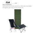 thumbnail image 2 of Cama plegable Naiovety para acampar cuna para una persona color Gris, 2 of 6