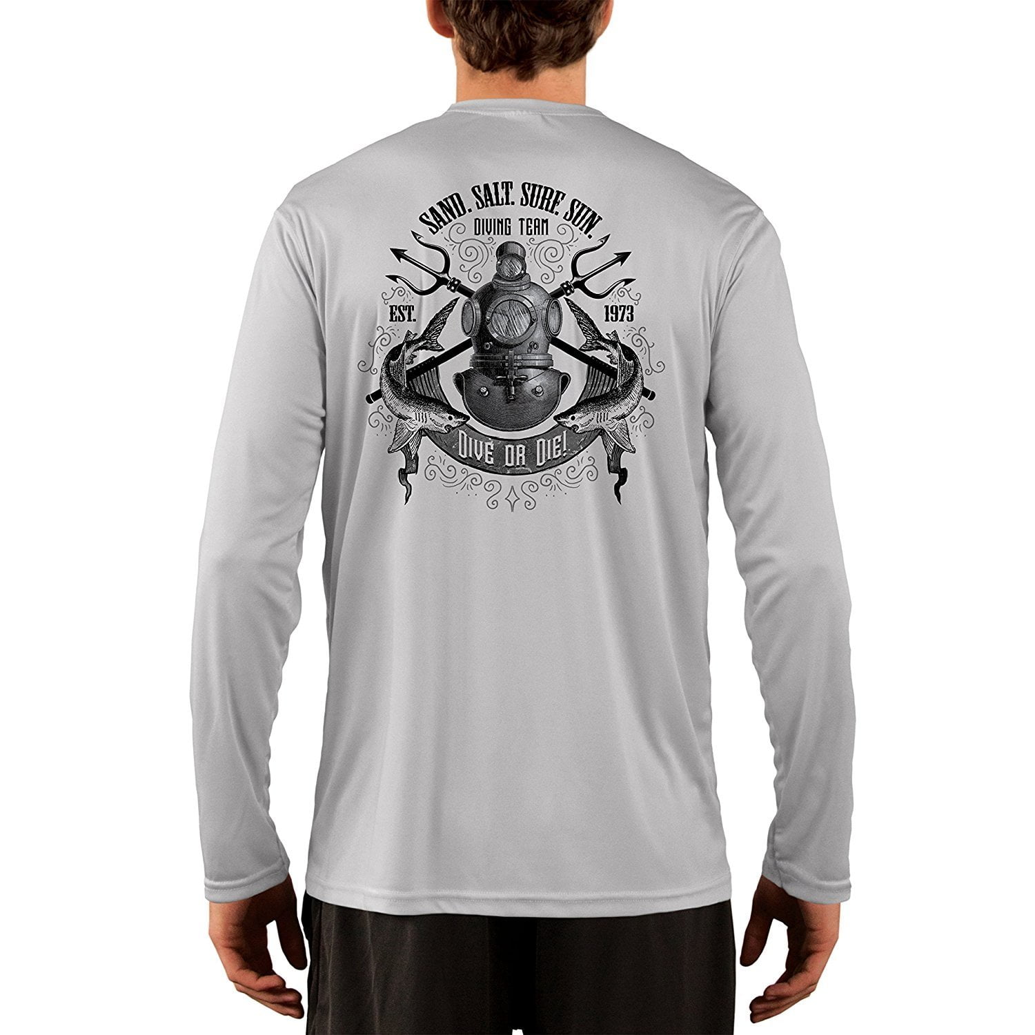 Sand Salt Surf Sun SAND.SALT.SURF.SUN Diving Team Men's UPF 50+ Sun