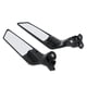 thumbnail image 4 of Espejo retrovisor giratorio Bling Bling para motocicleta ajustable 360 grados Aluminio goma vidrio, 4 of 12