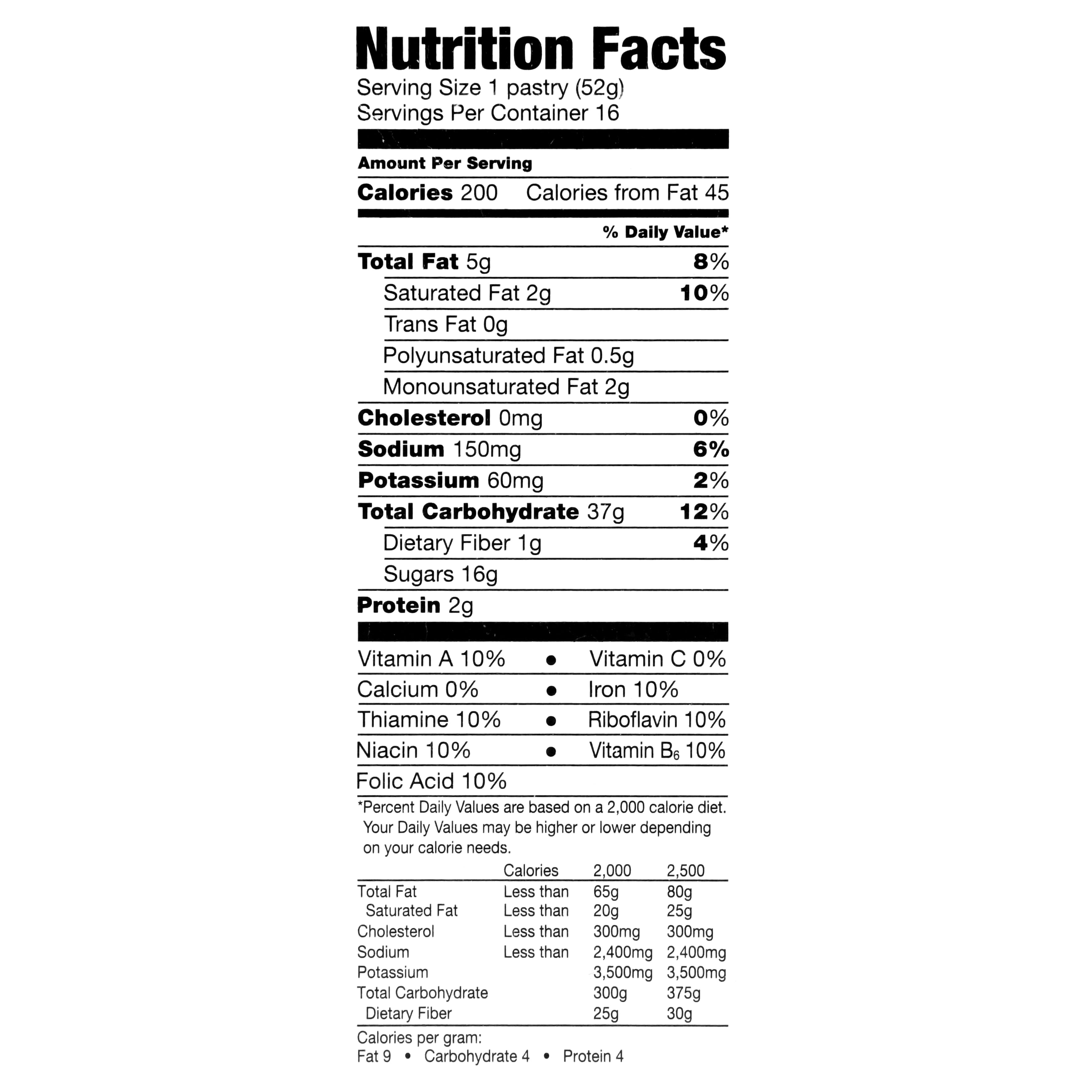 Nutrition Facts Of Blueberry Pop Tarts Blog Dandk Nutrition Facts Of Blueberry Pop Tarts Blog Dandk
