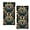 Boho Moon Celestial, variant on Skull Red Rose Hand Towels for Bathroom, Flowers Skeleton Bath Towel Set of 2 Soft Kitchen Tea Dish Towels Decorative Fingertip Towels for Guest Gym Spa 14"x28"