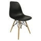 thumbnail image 1 of 4 Sillas Eames Modernas De Comedor Minimalista negro, 1 of 5