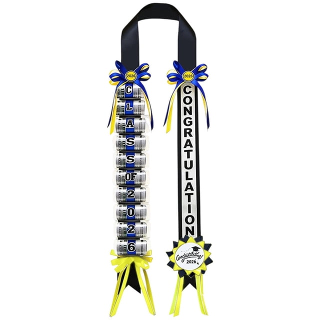 Colorful Celebration Garland Ribbon Versatile Neck Decoration For Graduation Birthday And Festivals