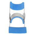 thumbnail image 1 of Adjustable Coil Spring Finger Extension Splint Training Device Blue, Relieve Finger Pressure, Joint Straightening, Universal Size for Rehabilitation, 1 of 7