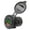 Green, variant on SDFGTstore QC3.0 PD Fast Charging Outlet with LED Voltmeter & Power on/off Switch 12V/24V