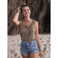 thumbnail image 2 of Pipeline Tropically Grown Flower Graphic - Women's Racerback, 2 of 4