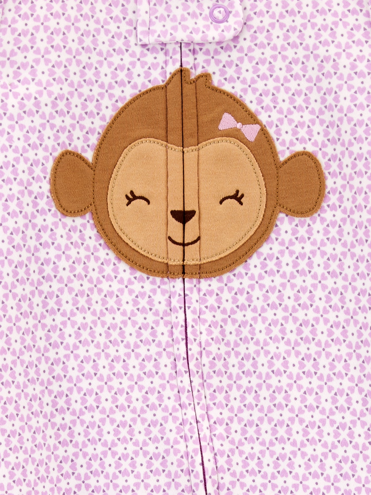 Carter's Child of Mine Baby Girls Monkey Sleep N Play