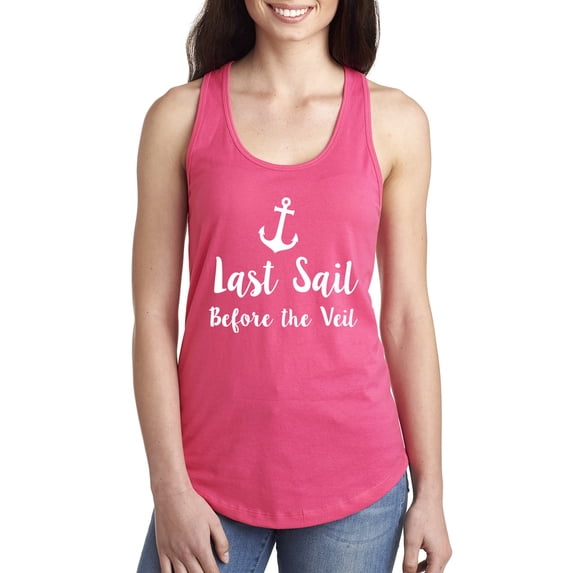 Last Sail Before the Veil Racerback Tank