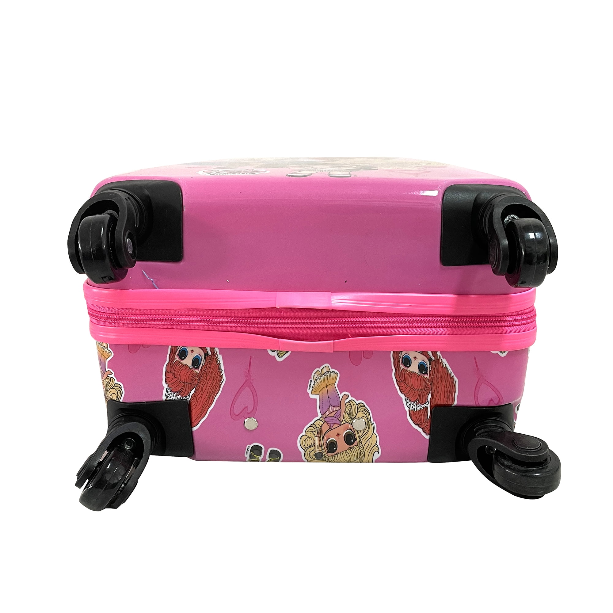 Girl s MGA L.O.L Surprise Hardside Carry On ABS 360 Spinner Luggage