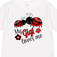 thumbnail image 4 of Inktastic My Gigi Loves Me with Cute Ladybugs Boys or Girls Long Sleeve Toddler T-Shirt, 4 of 5