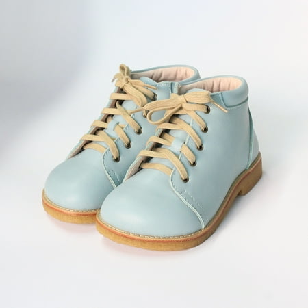 

Autumn and Winter Cowhide Handmade Unisex Children‘s Boots Children‘s Casual Soft Sole Outdoor High Top Shoes