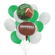 Football Party Balloon Bouquet - 39 Pc