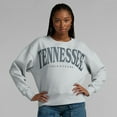 thumbnail image 4 of Women's Fanatics Gray Tennessee Volunteers Supersoft Flow Fleece Pullover Sweatshirt, 4 of 7