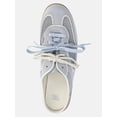 thumbnail image 4 of Time and Tru Women's Lace Up Mesh Sneaker Mule, 4 of 5