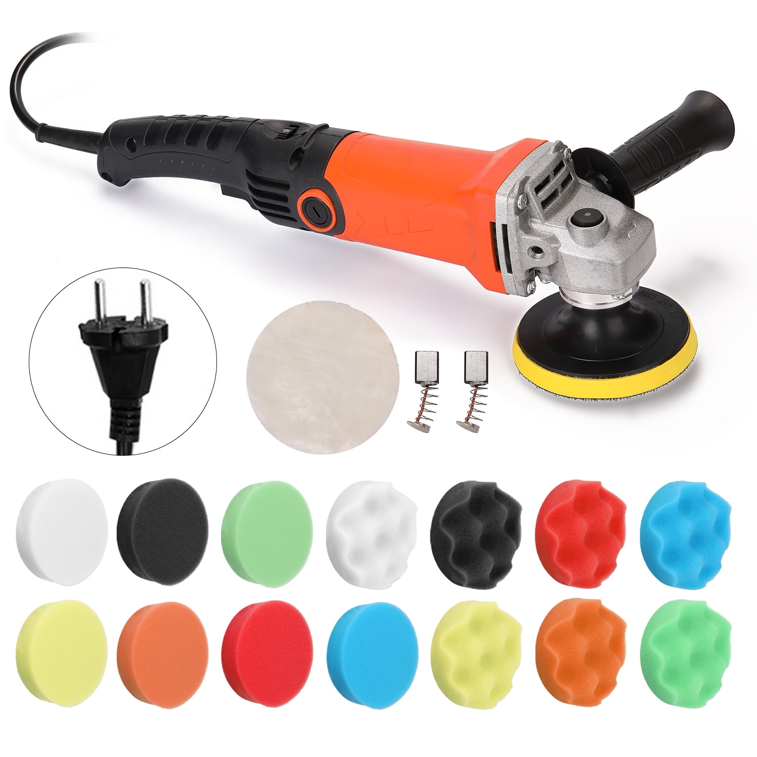 1200W Adjustable Speed Car Electric Polisher Waxing Machine Automobile