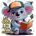 thumbnail image 3 of CafePress - I'm Cool I Go To School - Cotton Baseball Jersey, 3/4 Raglan Sleeve Shirt, 3 of 4