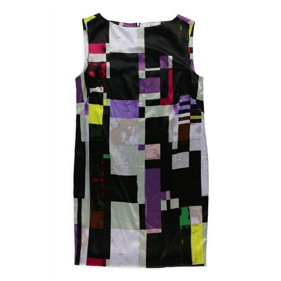Rachel Roy Womens Lights Down Sheath Dress, Multicoloured, Medium