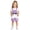 Purple, variant on Girls Sleeveless Overalls Casual Straight Leg Jumpsuits with Pockets Classic Breathable Kids Summer Clothing Light Pink Size 6-7 Years