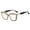 Colorful, variant on Oversized White Rhinestone Diamond Anti-blue Light Glasses Frame Trendy Square Eyeglasses Frame