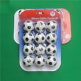 thumbnail image 4 of 12 Pcs Ballons de Soccer de Table Couleur Noir et Blanc Simulation Modèles de Jeu de Soccer Intérieur Ballons de Soccer de Table en Plastique de Remplacement pour Activité de Table Intérieure, 4 of 9