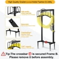 thumbnail image 4 of Freestanding Heavy Duty Garden Hose Holder, Holds 100 Feet, Black, 4 of 7