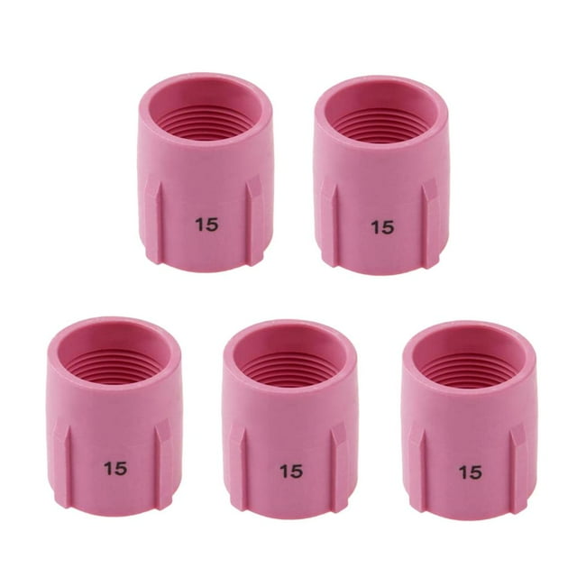 5 Piezas Sunnimix 53N89 # 15 TIG Corte de Boquilla de Alúmina para PTA DB SR WP17