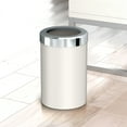 thumbnail image 6 of Gatco Modern Round Waste Basket, Satin Nickel, 6 of 7