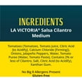 thumbnail image 5 of LA VICTORIA Medium Salsa Cilantro Mild, Shelf-Stable, 16 oz Glass Jar, 5 of 7