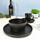thumbnail image 5 of Vajilla Vascella Negra Mate para 4 personas 16pz, 5 of 6