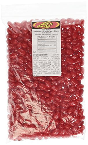 Jelly Belly Beans, Very Cherry, 1 Pound by