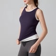 thumbnail image 2 of Fewfanhot Womens Tank Tops Casual Basic Sleeveless Round Neck Workout Fitted Tops Basic, 2 of 6