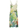 thumbnail image 5 of Flower Hummingbird Sleeveless Dress Woman Fashion Long Dresses Women's Summer Suit Dress Summer 2025 Women, 5 of 7