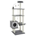thumbnail image 4 of Sam's Pets Tyrone® 70" Gray Cat Tree, 4 of 5