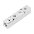 thumbnail image 1 of Acoplador de aire Conector rápido, Distribución de aire del colector neumático Distribución de aire del colector neumático Bloque de distribución de aire Divisor del colector Bloque de aluminio Acabado de lujo NikouMX herramienta, 1 of 8
