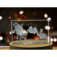 thumbnail image 3 of Thanksgiving 11 3D Engraved Crystal 3D Engraved Crystal Keepsake/Gift/Decor/Collectible/Souvenir, 3 of 6