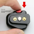 thumbnail image 3 of Base Mini Quick Release Base Plate Aluminum Alloy Quick Release Plate With 1/4 Inch Screw For Cameras Monitors Camera Cages Lamps, 3 of 8