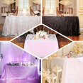 thumbnail image 4 of Efavormart Wholesale Wedding Party Glitzy Sequin Table Skirt for Kitchen Dining Catering Wedding Decorations Events - Silver - 17FT, 4 of 7