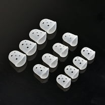 FRCOLOR 9pcs Guitar Fingertip Protectors Silicone Finger Guards for Ukulele Electric Guitar