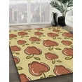 thumbnail image 2 of Ahgly Company Indoor Round Patterned Red Fox Red Area Rugs, 4' Round, 2 of 6